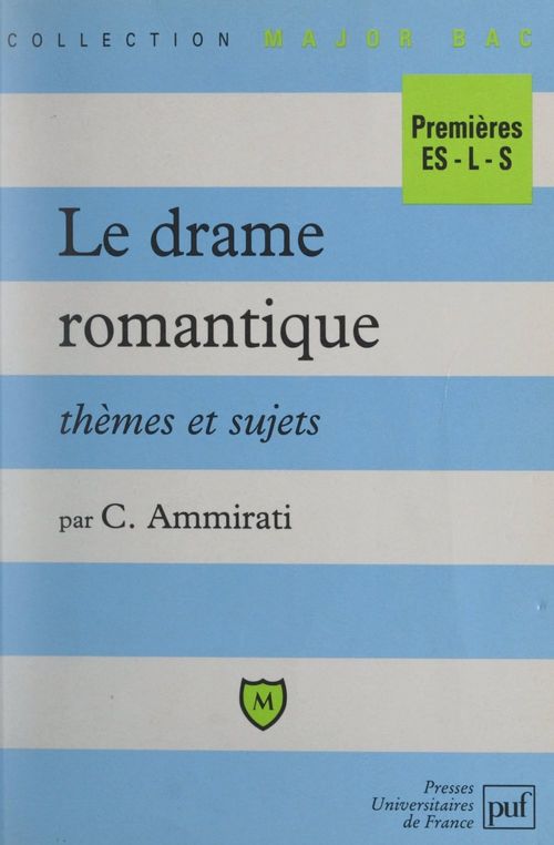 ebook cover of Le drame romantique, by Charles Ammirati