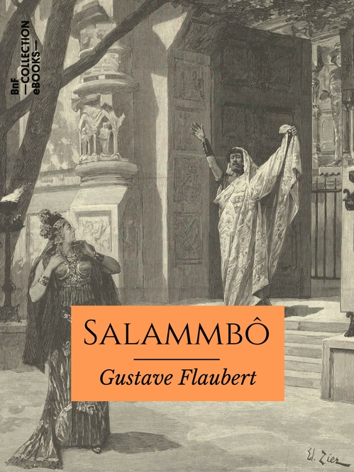 Couverture ebook de Salammbô, de Gustave Flaubert