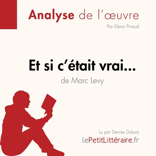audiobook cover of Et si c'était vrai... de Marc Levy (Analyse de l'oeuvre), by Elena Pinaud, Lepetitlitteraire, Celia Ramain