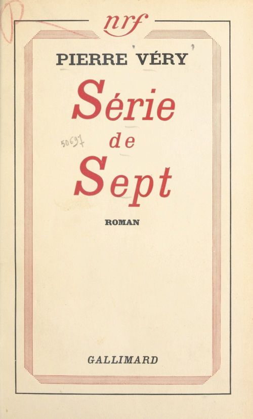 ebook cover of Série de sept, by Pierre Véry