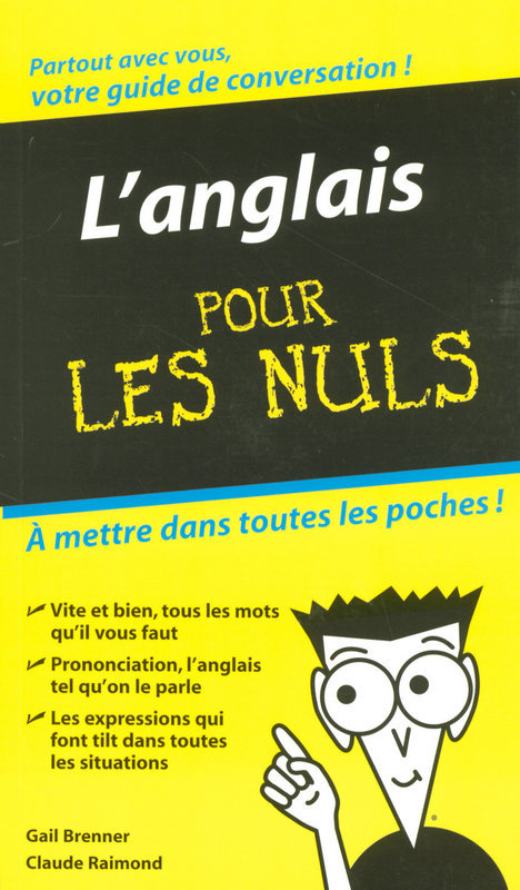 ebook cover of L'anglais - guide de conversation pour les nuls, by Gail Brenner, Claude Raimond