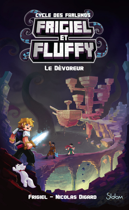 Couverture ebook de Frigiel et Fluffy, Le cycle des Farlands - Tome 2 Le dévoreur, de Frigiel, Nicolas Digard