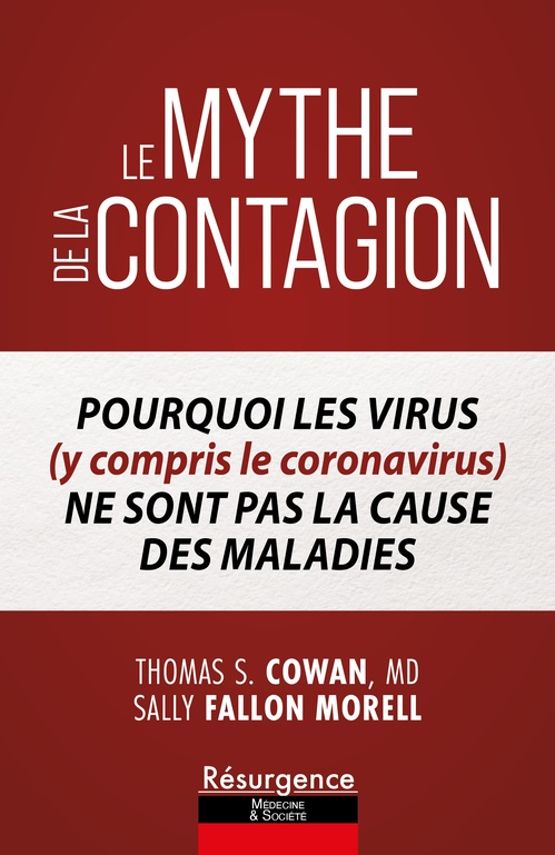 Couverture ebook de Le Mythe de la Contagion, de Thomas S. Cowan
