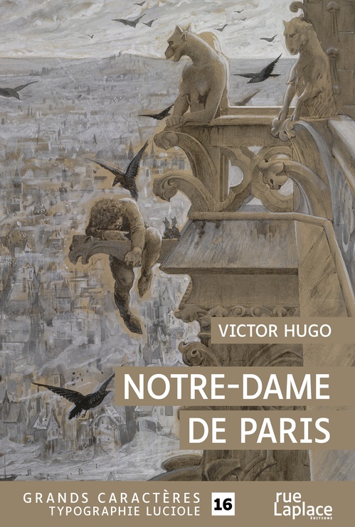 ebook cover of Notre Dame de Paris, by Victor Hugo