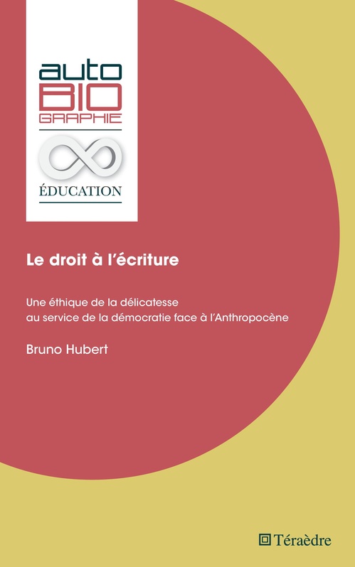 Couverture ebook de Le droit à l'écriture, de Bruno Hubert