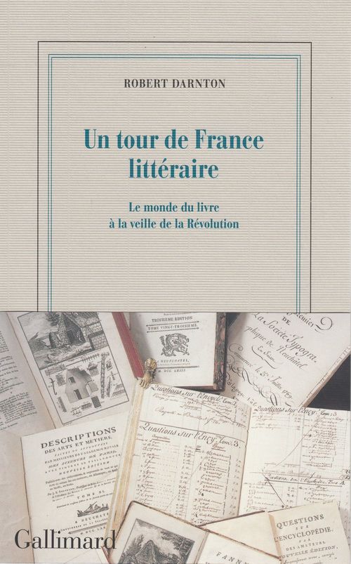 ebook cover of Un tour de France littéraire, by Robert Darnton