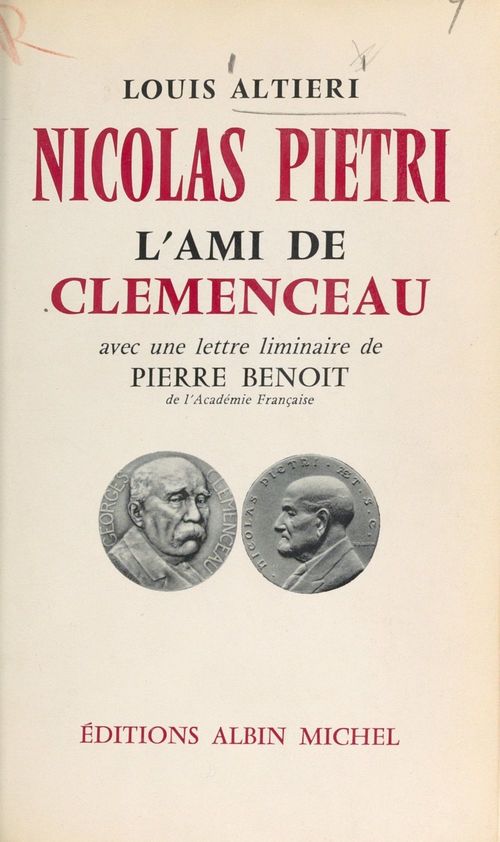 Couverture ebook de Nicolas Pietri, de Louis Altieri
