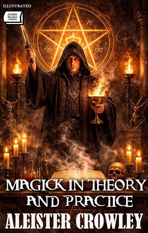 ebook cover of Magick in Theory and Practice. Illustrated, by Aleister Crowley
