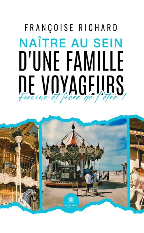 Couverture ebook de Naître au sein d'une famille de voyageurs, de Françoise Richard