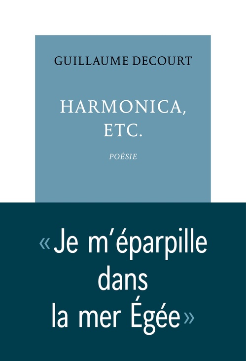 Couverture ebook de Harmonica, etc., de Guillaume Decourt