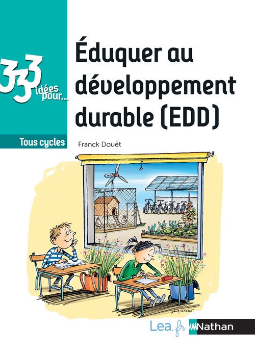 Couverture ebook de L'éducation au développement durable, de Franck Douët