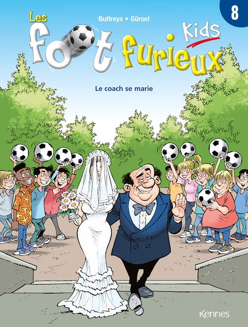 ebook cover of Les Foot furieux kids T08, by Gurcan Gursel