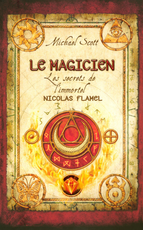 ebook cover of Les secrets de l'immortel Nicolas Flamel - tome 2 Le magicien, by Michael Scott