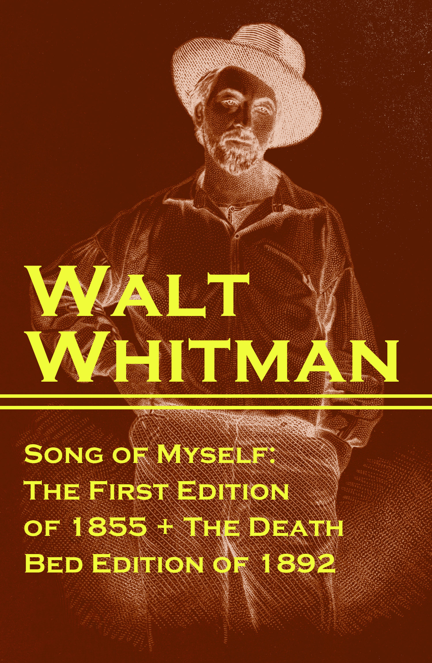 ebook cover of Song of Myself: The First Edition of 1855 + The Death Bed Edition of 1892, by Walt Whitman