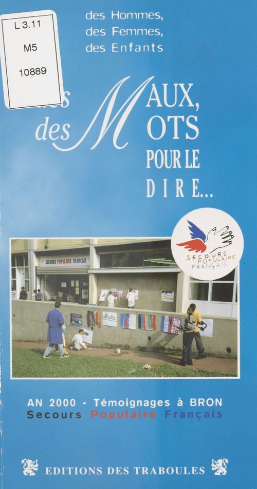 Couverture ebook de Des maux... des mots pour le dire, de Collectif