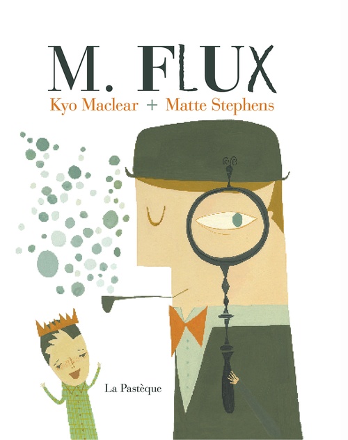 ebook cover of M. Flux, by Kyo Maclear, Matte Stephens