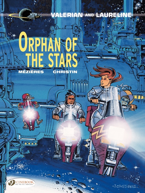Couverture ebook de Valerian et Laureline - Volume 17 - Orphan of the Stars, de Pierre Christin, Jean-claude Mézières