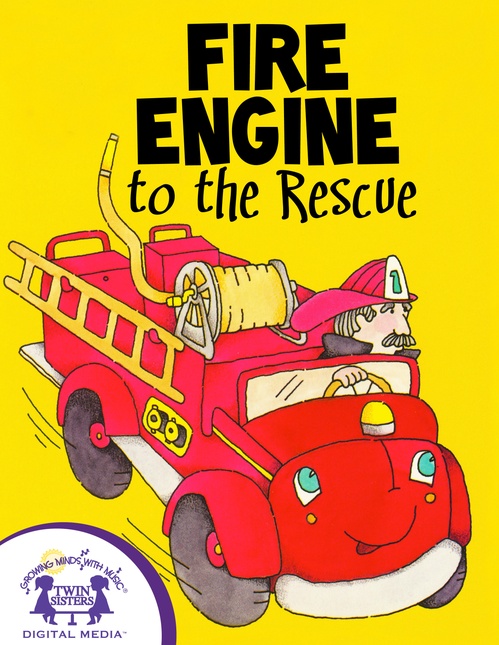 Couverture ebook de Fire Engine to the Rescue, de Cathy East Dubowski