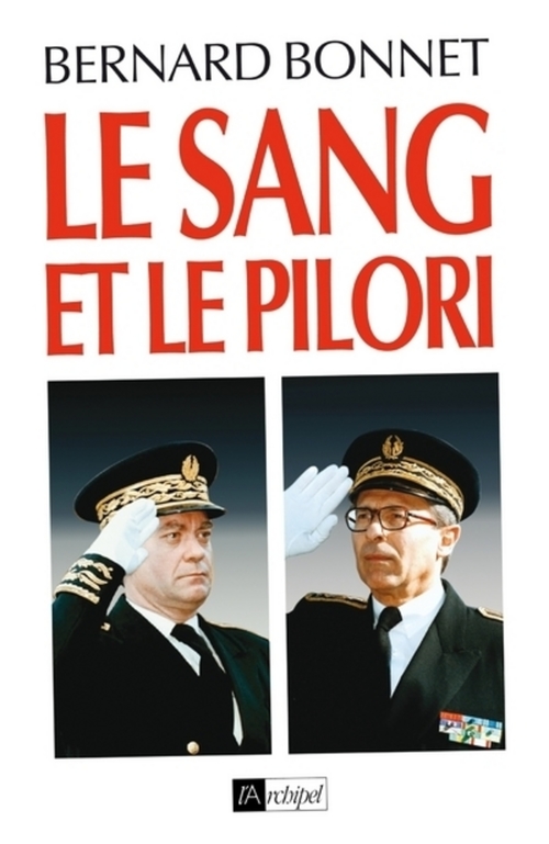 Couverture ebook de Le sang et le pilori, de Bernard Bonnet