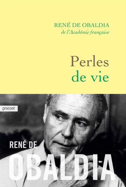 Couverture ebook de Perles de vie, de René de Obaldia