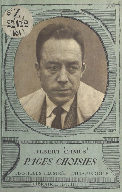 ebook cover of Pages choisies : Albert Camus, by Albert Camus, Louis Faucon