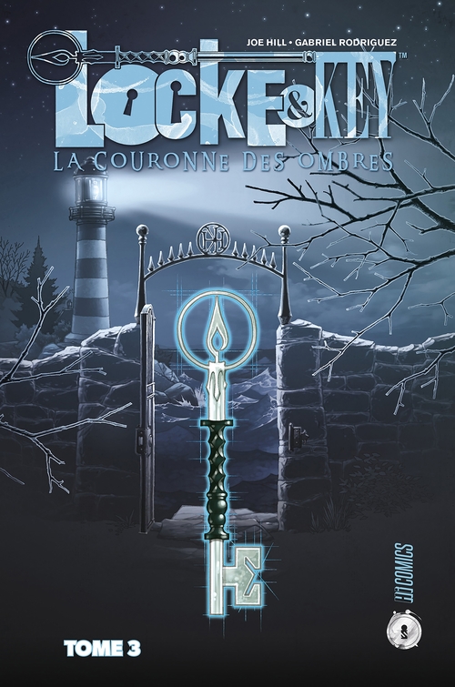 ebook cover of Locke & Key, T3 : La Couronne des Ombres, by Joe Hill, Gabriel Rodriguez