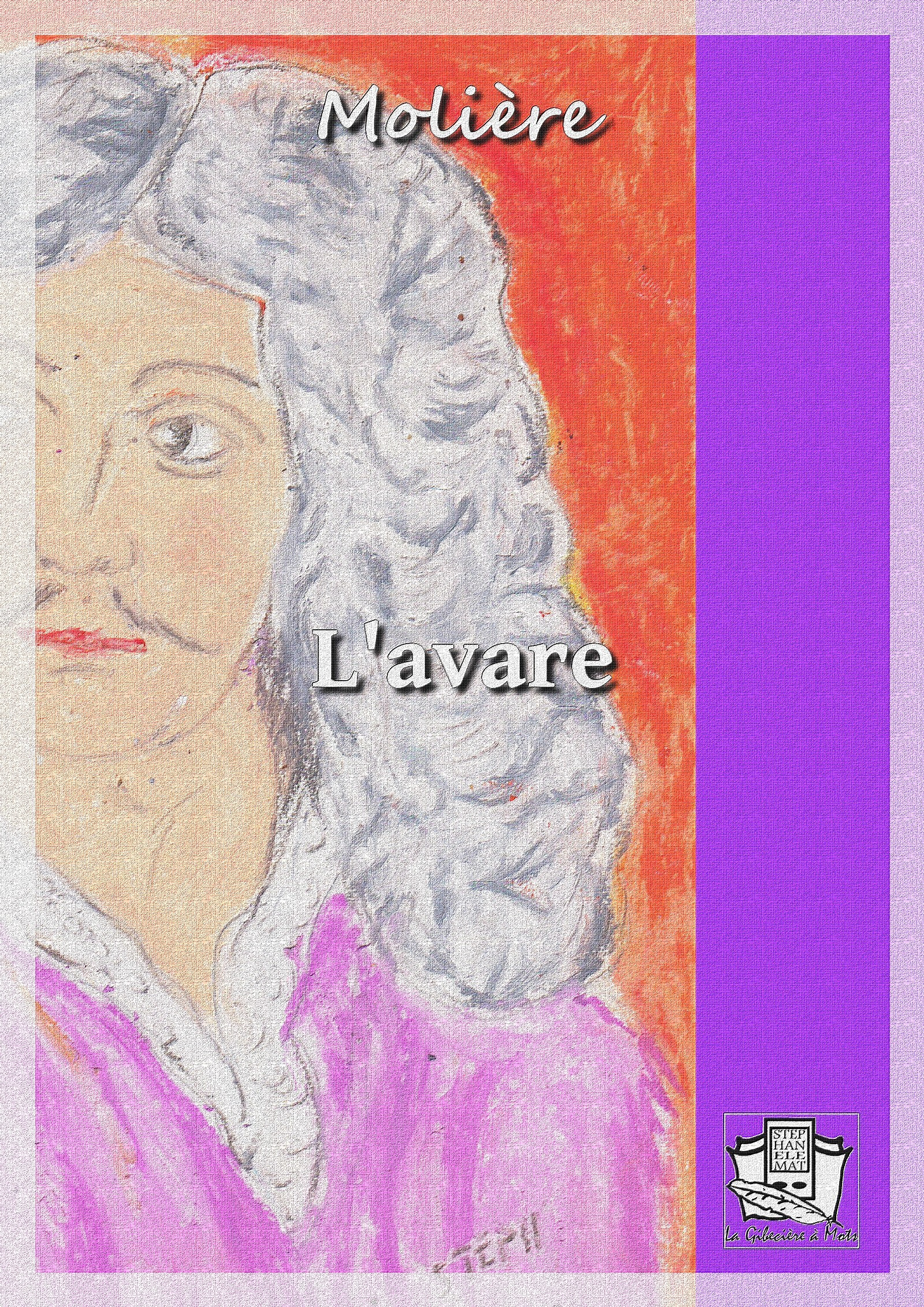 Couverture ebook de L'avare, de Molière