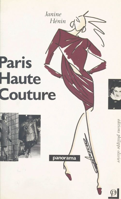 Couverture ebook de Paris haute couture, de Janine Henin