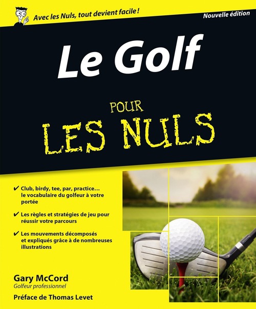 ebook cover of Le golf pour les Nuls, nouvelle édition, by Gary McCord