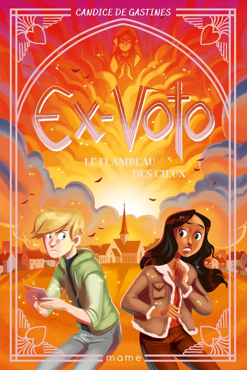 ebook cover of Le flambeau des Cieux, by Candice De Gastines