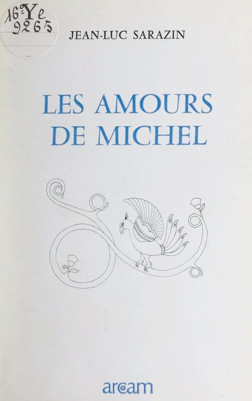 ebook cover of Les amours de Michel, by Jean-Luc Sarazin