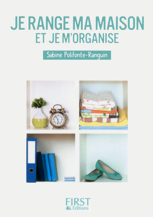 Couverture ebook de Petit livre de - Je range ma maison et je m'organise, de Sabine Polifonte-Ranguin