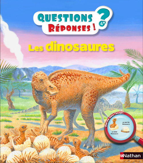 Couverture ebook de Les dinosaures, de Anne-Sophie Baumann