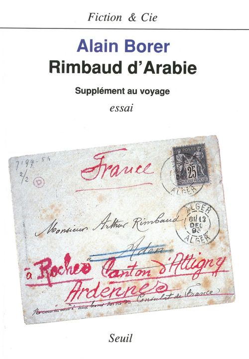 Couverture ebook de Rimbaud d'Arabie. Supplément au voyage, de Borer Alain