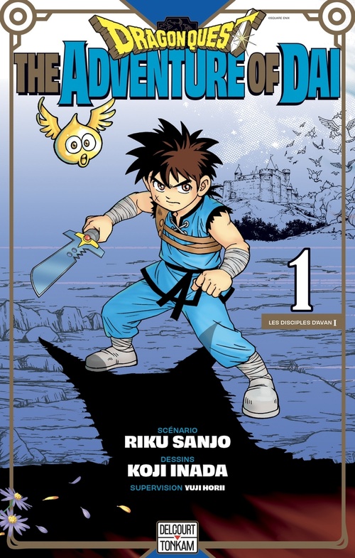 Couverture ebook de Dragon Quest - The Adventure of Daï T01, de Riku Sanjo