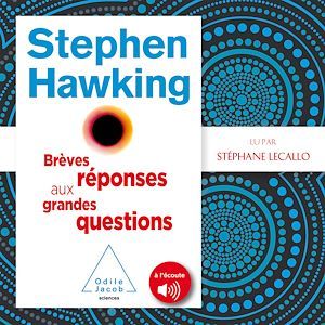 Couverture audiobook de Brèves réponses aux grandes questions, de Stephen Hawking
