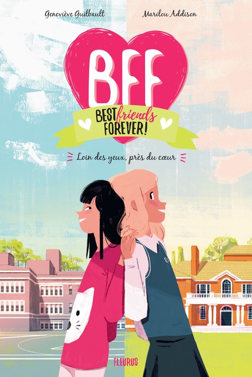 Couverture ebook de Loin des yeux, près du coeur, de Marilou Addison, Geneviève Guilbault