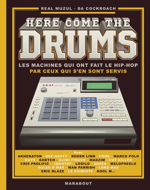 ebook cover of Here come the drums, by Da Cockroach, Real Muzul