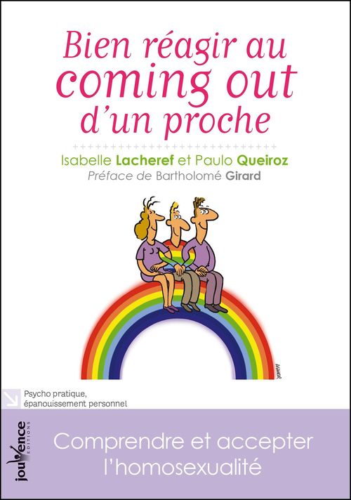 ebook cover of Bien réagir au coming out d'un proche, by Isabelle Lacheref, Paulo Queiroz