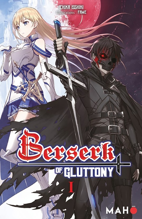 Couverture ebook de Berserk of Gluttony T01 - Light Novel, de Ichika Isshiki