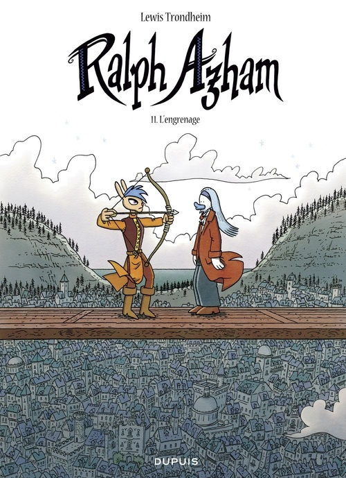 Couverture ebook de Ralph Azham - Tome 11 - L'engrenage, de Lewis Trondheim