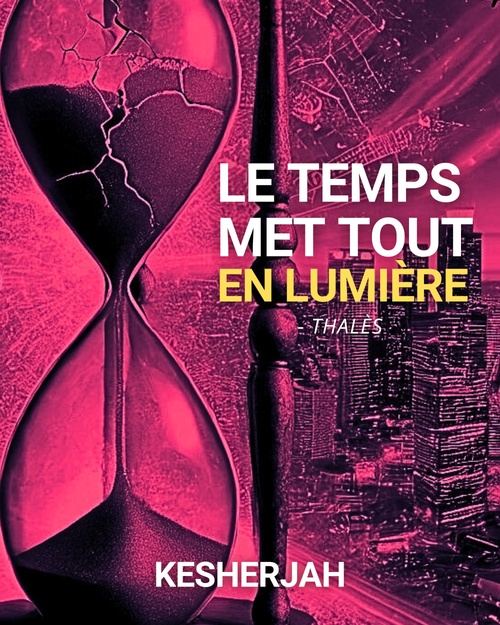 Couverture ebook de Le temps met tout en lumière (Thalès), de Kesherjah