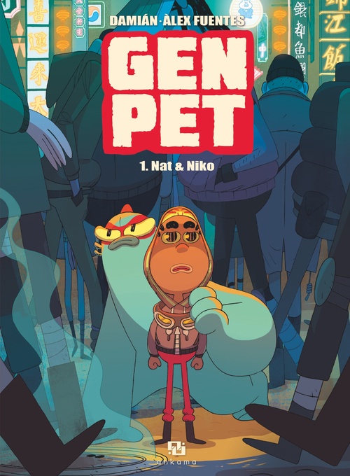 ebook cover of GenPet - Tome 1 - Nat & Niko, by Damian, Alex Fuentes