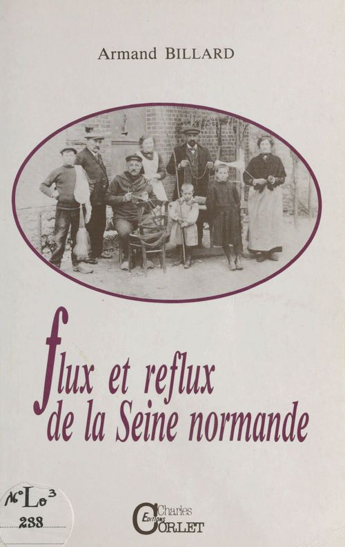 Couverture ebook de Flux et reflux de la Seine normande, de Armand Billard