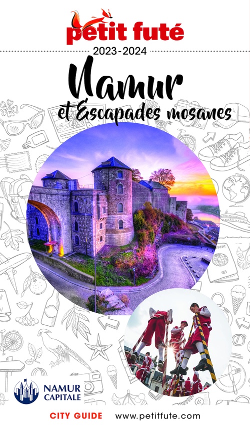 Couverture ebook de NAMUR ET SA REGION 2022/2023 Petit Futé, de Collectif petit futé