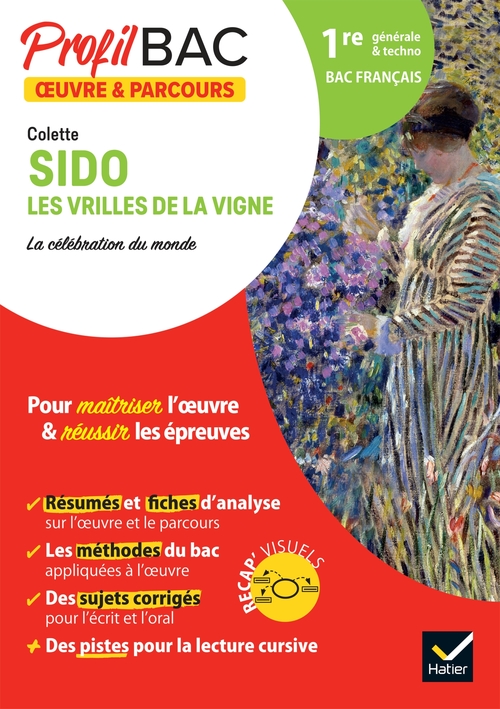 Couverture ebook de Profil - Colette, Sido, Les Vrilles de la vigne, de Florian Pennanech