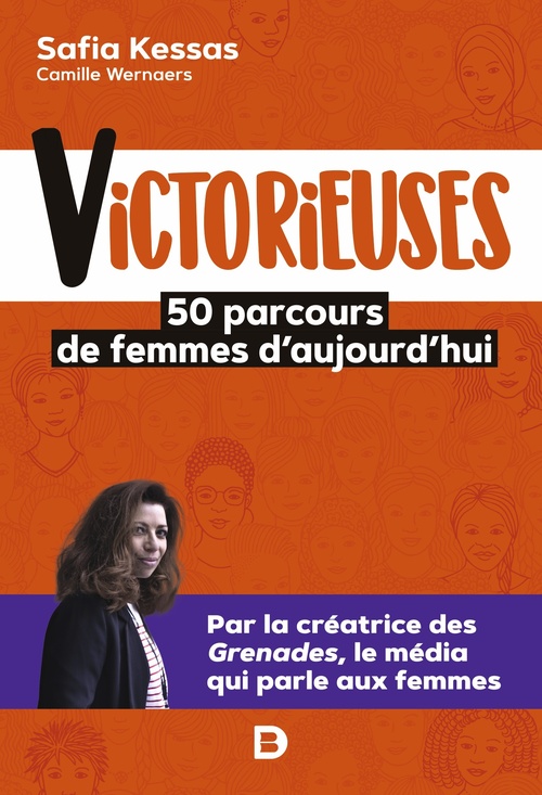 ebook cover of Victorieuses : 50 parcours de femmes d'aujourd'hui, by Safia Kessas