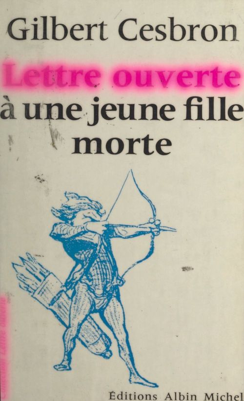ebook cover of Lettre ouverte à une jeune fille morte, by Gilbert Cesbron