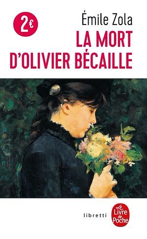 ebook cover of La Mort d'Olivier Bécaille, by Emile Zola