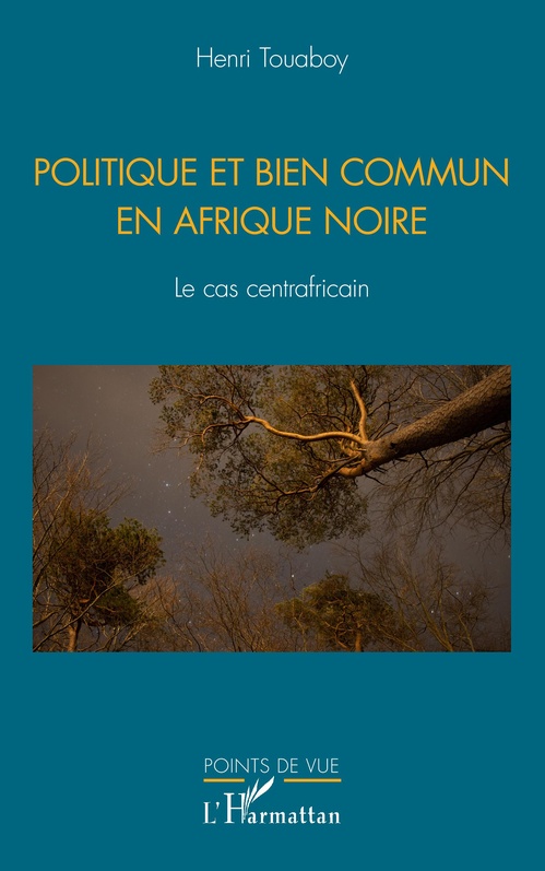 Couverture ebook de Politique et bien commun en Afrique noire, de Henri Touaboy